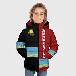 Куртка зимняя для мальчика Kazakhstan, цвет: 3D-черный — фото 2