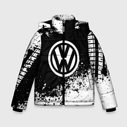 Зимняя куртка для мальчика Volkswagen: Black Spray