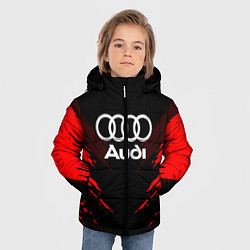 Куртка зимняя для мальчика Audi: Red Anger, цвет: 3D-красный — фото 2