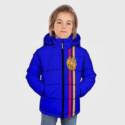 Куртка зимняя для мальчика Армения, цвет: 3D-черный — фото 2