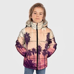 Куртка зимняя для мальчика Los Angeles, цвет: 3D-светло-серый — фото 2