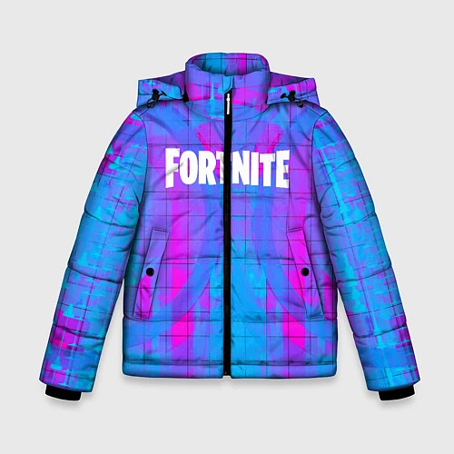 Зимняя куртка для мальчика Fortnite: Acid Neon / 3D-Красный – фото 1