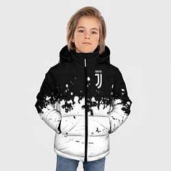 Куртка зимняя для мальчика FC Juventus Sport, цвет: 3D-черный — фото 2