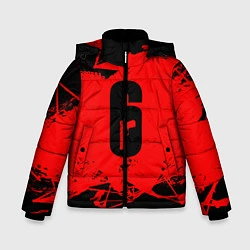 Куртка зимняя для мальчика R6S: Red Outbreak, цвет: 3D-красный