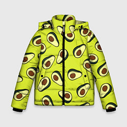 Куртка зимняя для мальчика Стиль авокадо, цвет: 3D-светло-серый