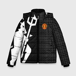 Куртка зимняя для мальчика FCMU SPORT, цвет: 3D-черный