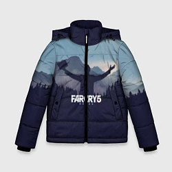 Куртка зимняя для мальчика Far Cry 5: Ave Joseph, цвет: 3D-черный