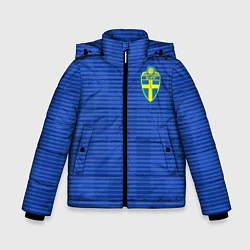 Зимняя куртка для мальчика Сборная Швеции: Гостевая ЧМ-2018