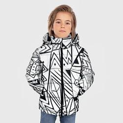 Куртка зимняя для мальчика Boho Style, цвет: 3D-черный — фото 2