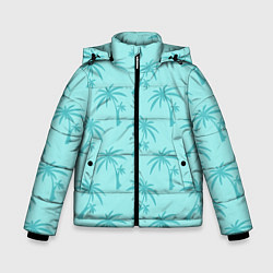 Куртка зимняя для мальчика GTA VC: Blue Palms, цвет: 3D-красный
