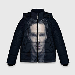 Куртка зимняя для мальчика Benedict Cumberbatch, цвет: 3D-черный