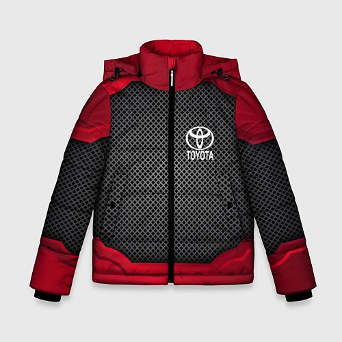 Зимняя куртка для мальчика Toyota: Metal Sport / 3D-Красный – фото 1