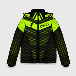 Куртка зимняя для мальчика CS:GO Carbon Form, цвет: 3D-светло-серый