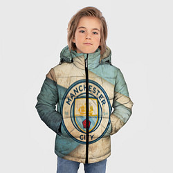 Куртка зимняя для мальчика FC Man City: Old Style, цвет: 3D-светло-серый — фото 2