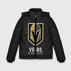 Куртка зимняя для мальчика Vegas: Golden Knights, цвет: 3D-черный