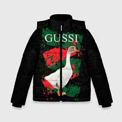 Куртка зимняя для мальчика GUSSI Hype, цвет: 3D-черный