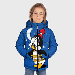 Куртка зимняя для мальчика Trally Wally, цвет: 3D-светло-серый — фото 2