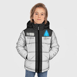 Куртка зимняя для мальчика RK900: Become Human, цвет: 3D-светло-серый — фото 2
