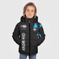 Куртка зимняя для мальчика Detroit: Android RK800, цвет: 3D-светло-серый — фото 2