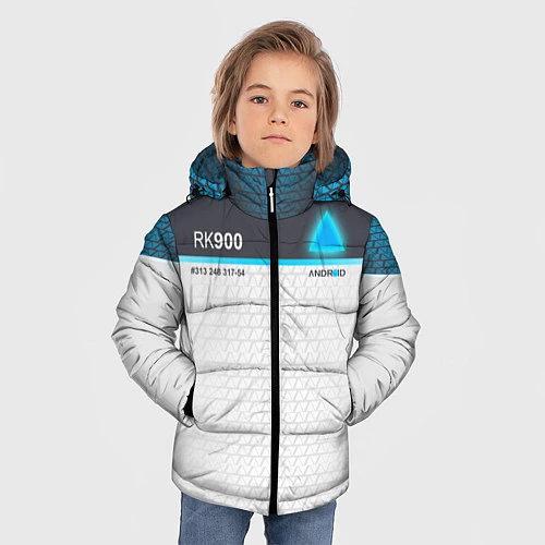 Зимняя куртка для мальчика Detroit: RK900 / 3D-Светло-серый – фото 3