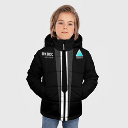 Куртка зимняя для мальчика RK800 Android Black, цвет: 3D-светло-серый — фото 2