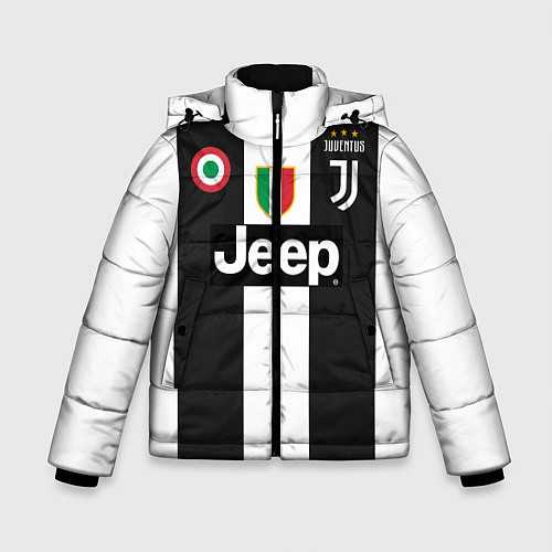 Зимняя куртка для мальчика FC Juventus 18-19 / 3D-Красный – фото 1