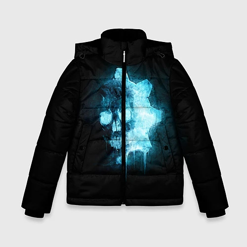 Зимняя куртка для мальчика Gears of War: Death Shadow / 3D-Красный – фото 1