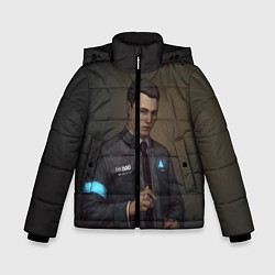 Куртка зимняя для мальчика Mr. Connor, цвет: 3D-черный