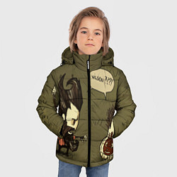 Куртка зимняя для мальчика Wilson outcast, цвет: 3D-черный — фото 2