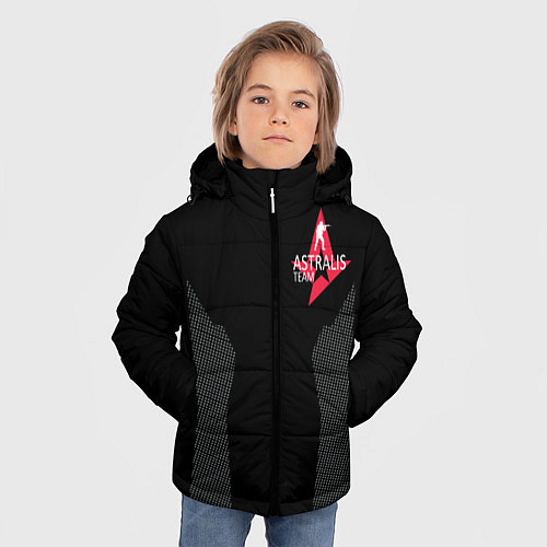 Зимняя куртка для мальчика ASTRALIS: THE FORM / 3D-Светло-серый – фото 3