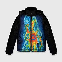 Куртка зимняя для мальчика Predator Vision, цвет: 3D-черный