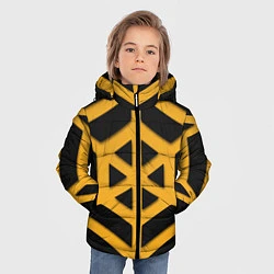Куртка зимняя для мальчика R6S: Jager, цвет: 3D-черный — фото 2