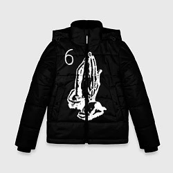 Куртка зимняя для мальчика Drake 6IX, цвет: 3D-черный