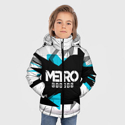 Куртка зимняя для мальчика Metro: Exodus Sky, цвет: 3D-черный — фото 2