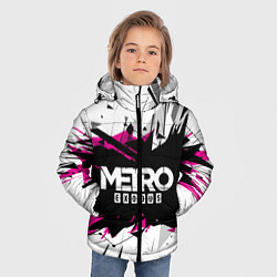 Куртка зимняя для мальчика Metro: Exodus Purple, цвет: 3D-красный — фото 2