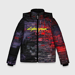 Зимняя куртка для мальчика Cyberpunk 2077: Techno Style