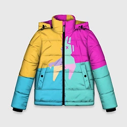 Куртка зимняя для мальчика Fortnite Llama, цвет: 3D-красный