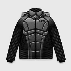 Куртка зимняя для мальчика Soldier N7, цвет: 3D-черный