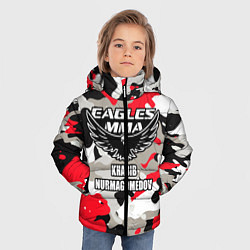 Куртка зимняя для мальчика Khabib Nurmagomedov: Red Camo, цвет: 3D-красный — фото 2