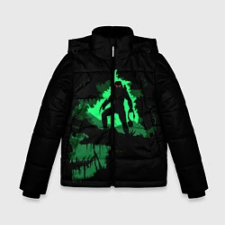 Зимняя куртка для мальчика Хищник в лесу