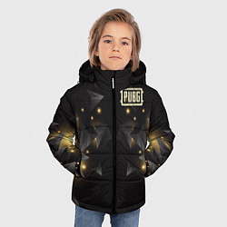 Куртка зимняя для мальчика PUBG: Night Fireflies, цвет: 3D-черный — фото 2