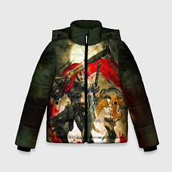 Куртка зимняя для мальчика Momonga Narberal Gamma, цвет: 3D-черный
