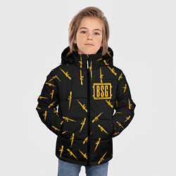Куртка зимняя для мальчика BSG: Weapons, цвет: 3D-светло-серый — фото 2