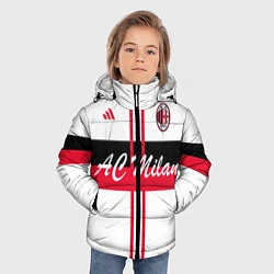 Куртка зимняя для мальчика AC Milan: White Form, цвет: 3D-красный — фото 2