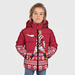 Куртка зимняя для мальчика Luka Modric, цвет: 3D-красный — фото 2