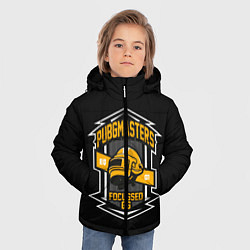 Куртка зимняя для мальчика PUBG: Focussed 66, цвет: 3D-черный — фото 2