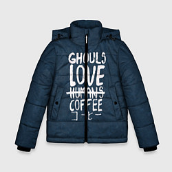 Зимняя куртка для мальчика Ghouls Love Coffee