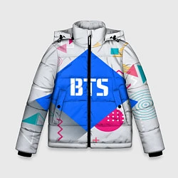 Зимняя куртка для мальчика BTS Geometry