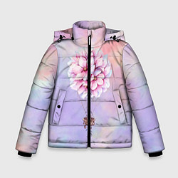 Зимняя куртка для мальчика Цветочный шар