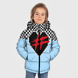 Куртка зимняя для мальчика ФРЕНДЗОНА, цвет: 3D-черный — фото 2